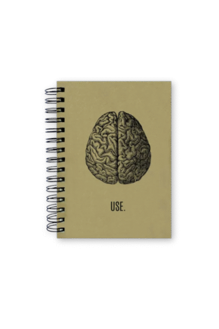 planner semanal de capa dura a5 – 156 folhas (75g)