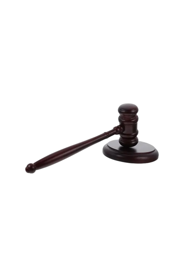 martelo de madeira “gavel” artesanal para juiz e leilão