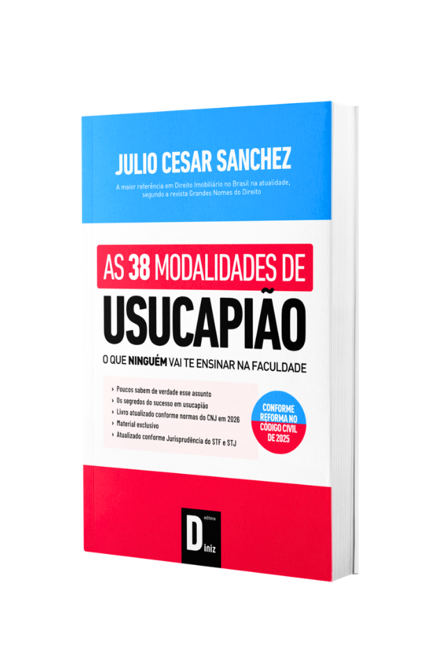as 38 especialidades de usucapião