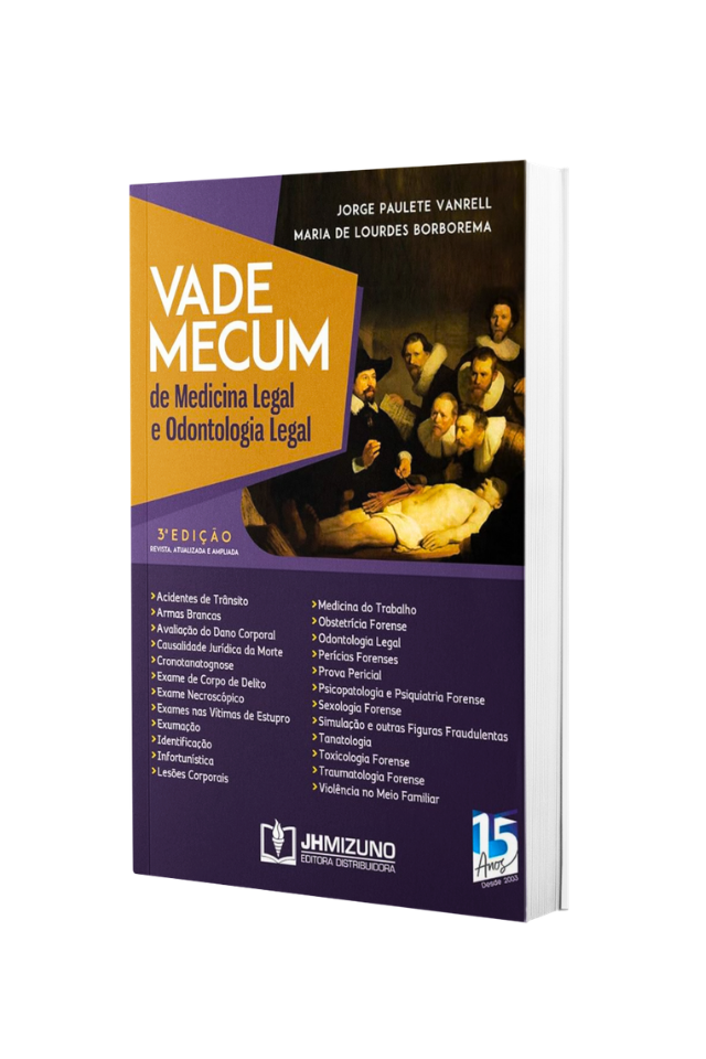 vade mecum de medicina legal e odontologia legal